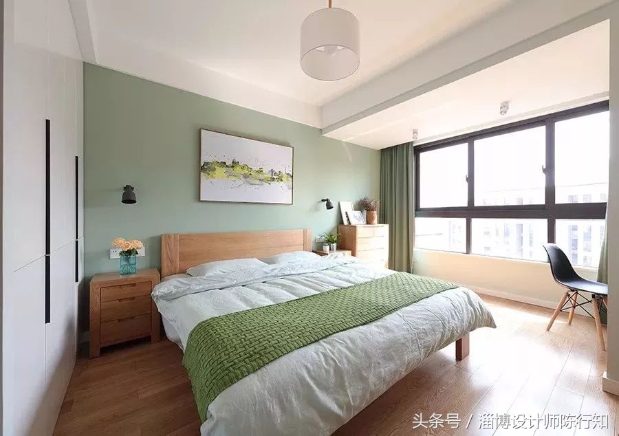 卧室软装窗帘搭配效果图,软装搭配卧室窗帘