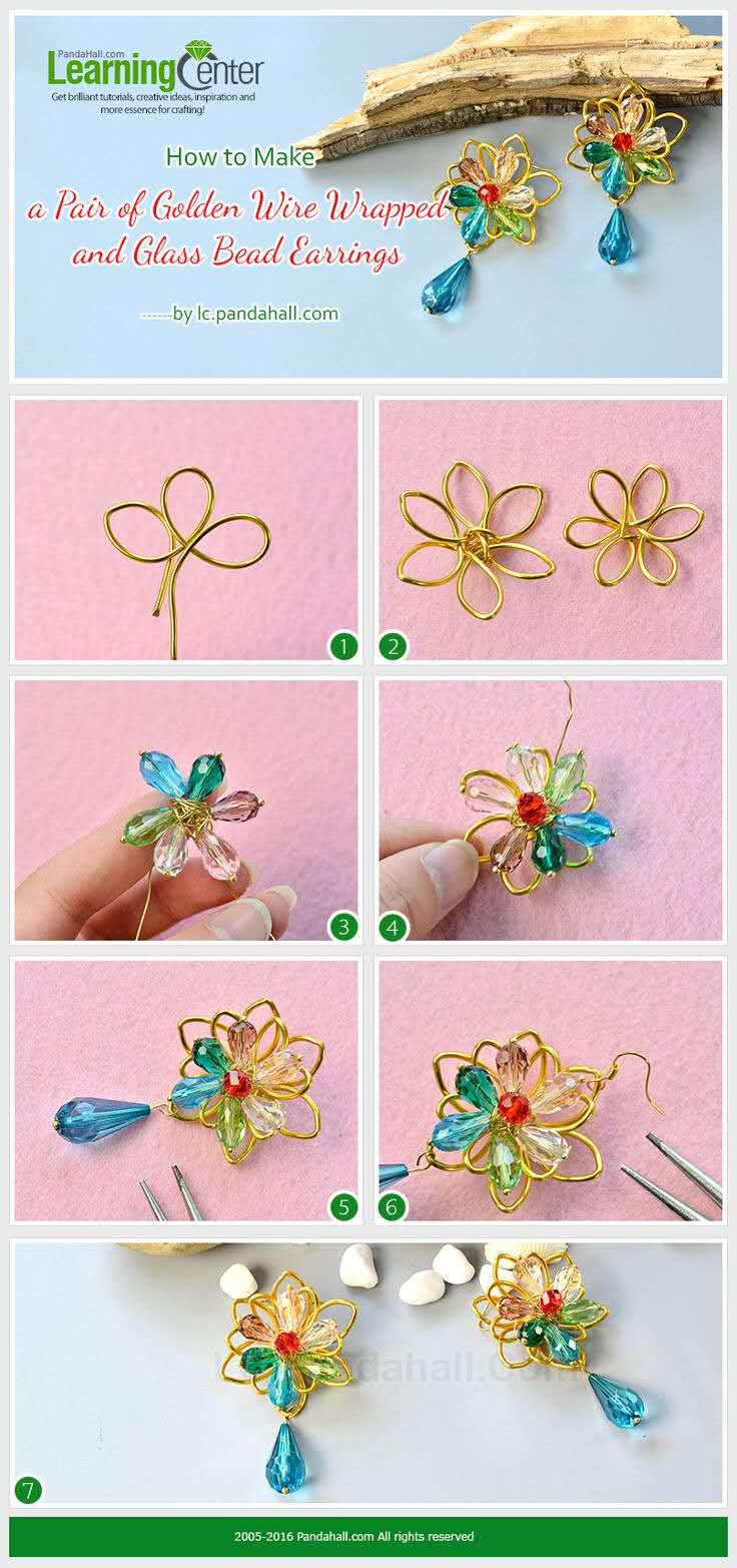 绕线古风首饰diy入门教程,纯手工绕线制作首饰教程