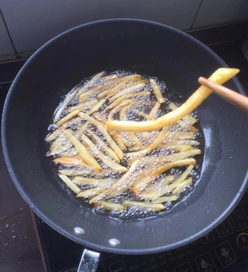 kfc炸薯条冷冻半成品,kfc同款薯条做法