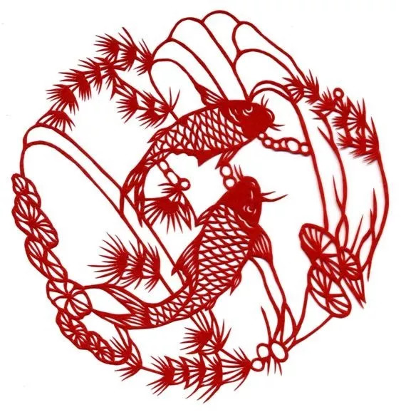 民间剪纸艺术冰墩墩,中国民间剪纸艺术基本步骤和流程