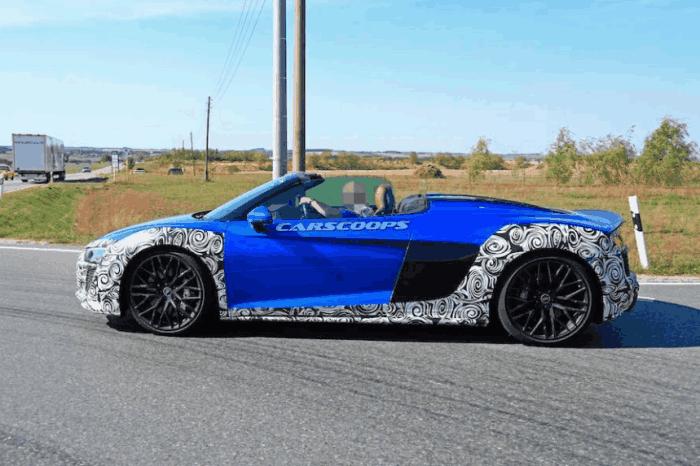奥迪r8spyder体验,全新奥迪r8v10spyder