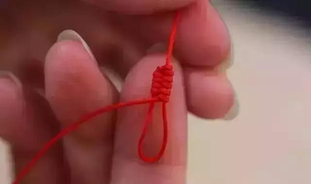 蜜蜡文玩手串绳子双股打结方法,文玩核桃手串单线打结方法