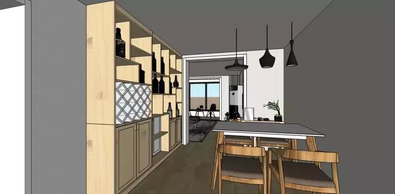 90平米h户型改三室成功案例,120二室改三室最佳户型图