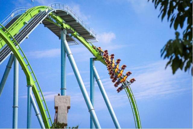 欢乐谷高空绳索滑行 (欢乐谷重庆非遗)