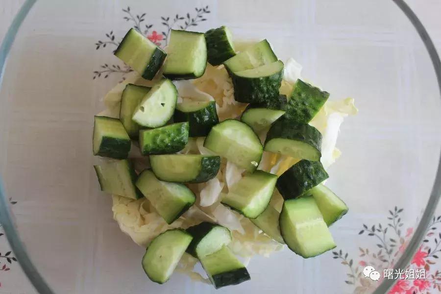 哈萨克斯坦蔬菜沙拉,上海版沙拉的做法