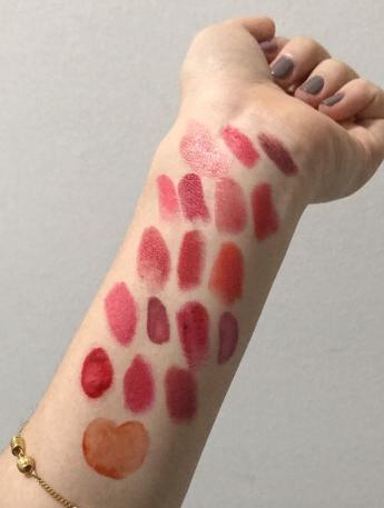 大牌黄皮显白口红真实试色,显白口红秋冬黄黑皮1966价位