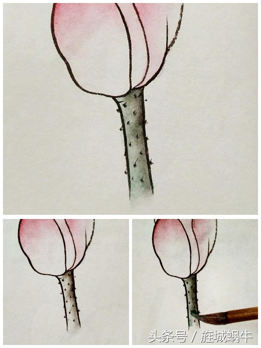 国画工笔重彩教程,国画渲染技法视频