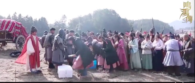 吃在《鸣鸿传》，如此吃货的剧组你见过吗