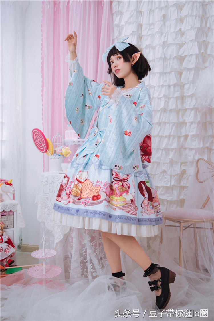 啥是正版洛丽塔裙子,平民女孩也能入的洛丽塔简约裙子