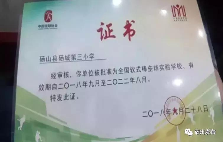 砀城第三小学分校软式棒垒球,砀城第三小学软式棒垒球