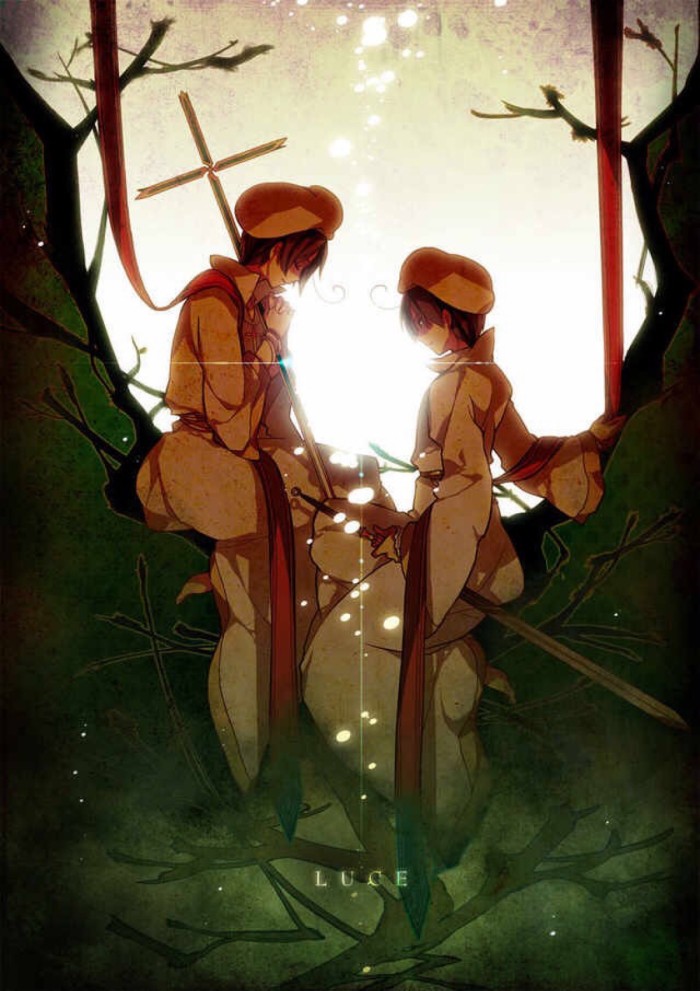 插画｜我们缔结同盟吧！黑塔利亚各种cp图赏