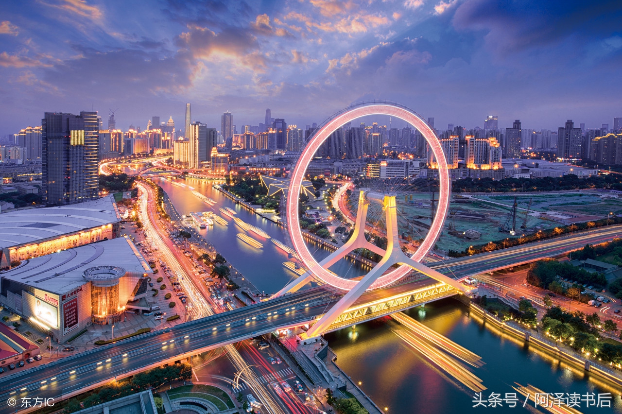 机械人看城市天津