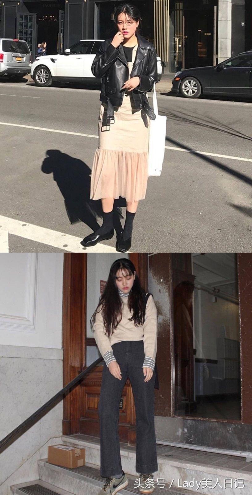 韩国小姐姐的穿搭真好看,韩国小姐姐穿搭时尚