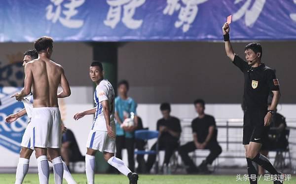 里皮足球生涯的污点,里皮恒大红牌罚下