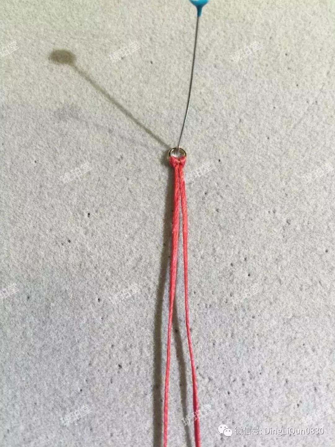 编绳教程铃铛,编绳教程防烫