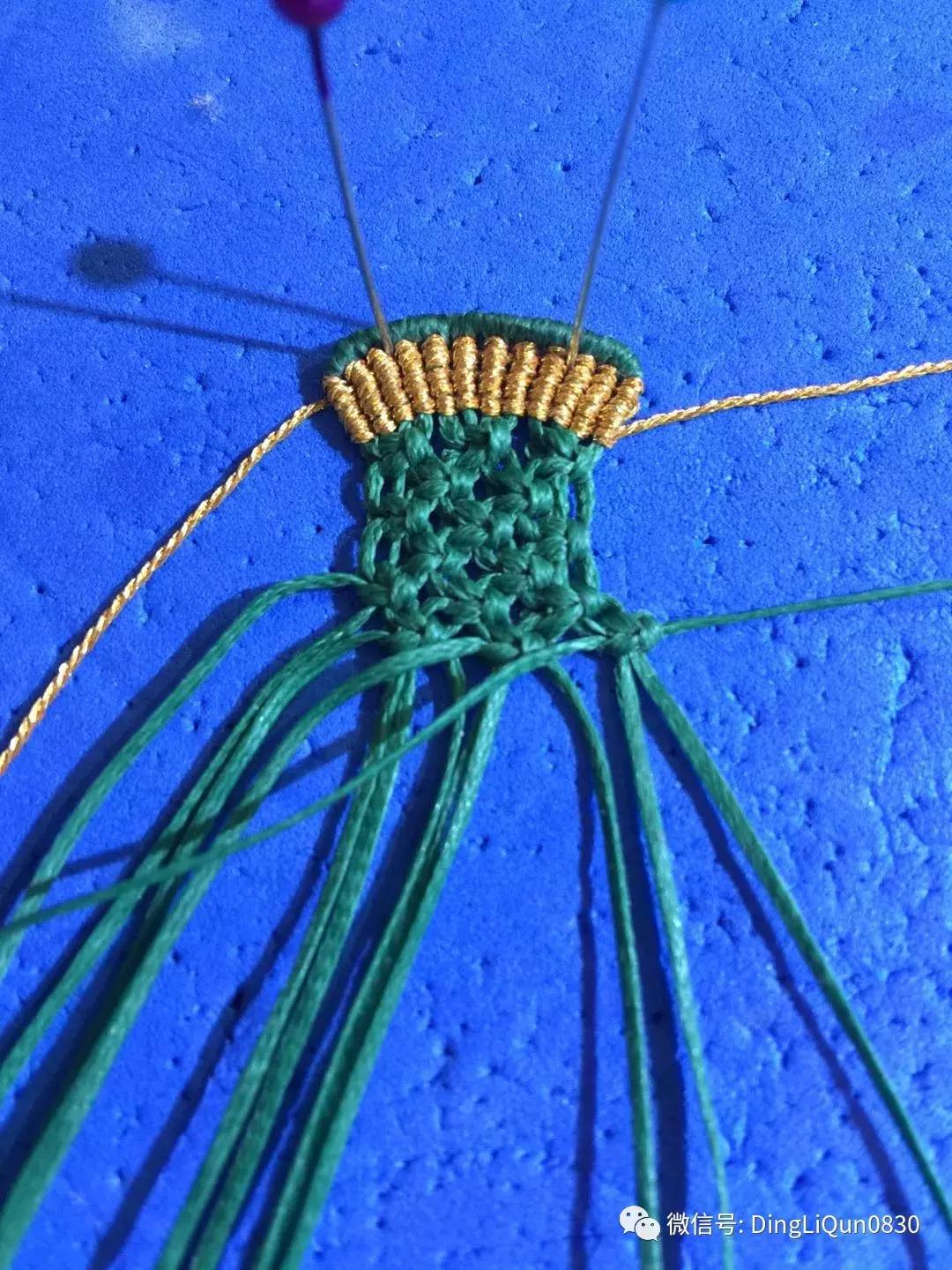 编绳教程铃铛,编绳教程防烫