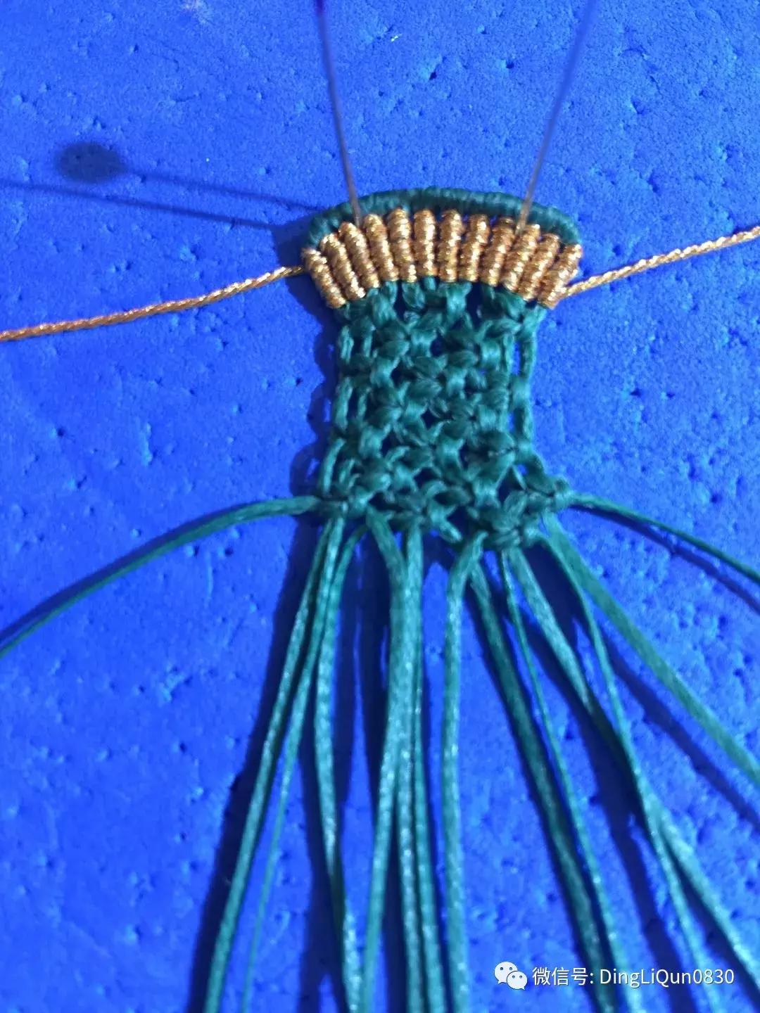 编绳教程铃铛,编绳教程防烫