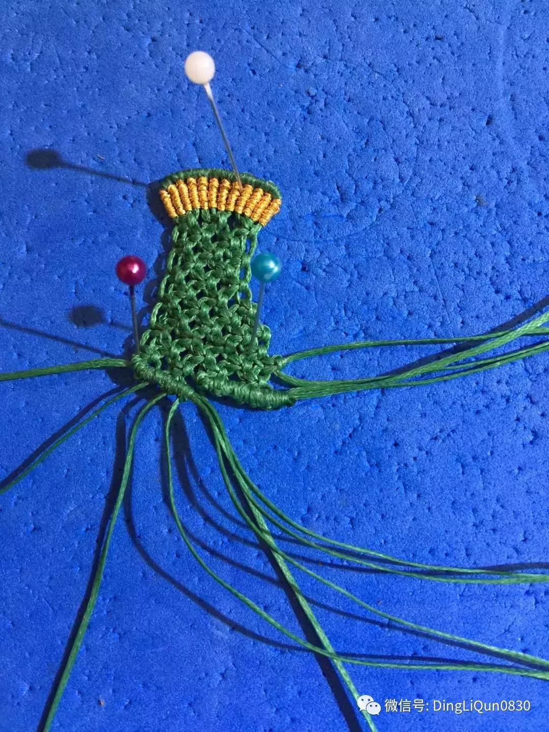 编绳教程铃铛,编绳教程防烫