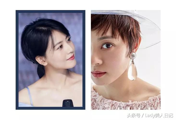 不同脸型选发型圆脸方脸长脸一样,适合方脸圆脸大脸发型显脸小