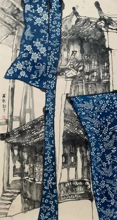 曹天舒水墨画欣赏,曹天舒水墨作品