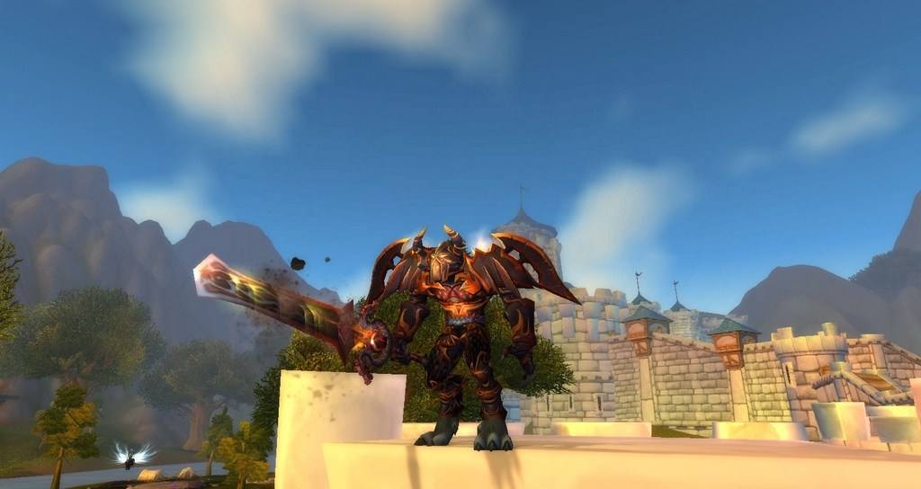 魔兽世界战士信仰什么,魔兽世界战士哪个种族冲锋最帅