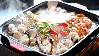 抖音美食一铲子海鲜,抖音100w赞以上视频