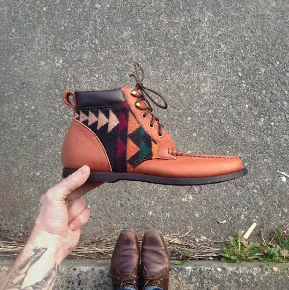 靴子纹身,纹身鞋子教程