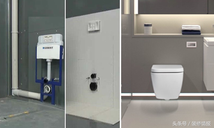 壁挂式马桶隐蔽式水箱如何包,隐蔽式水箱马桶
