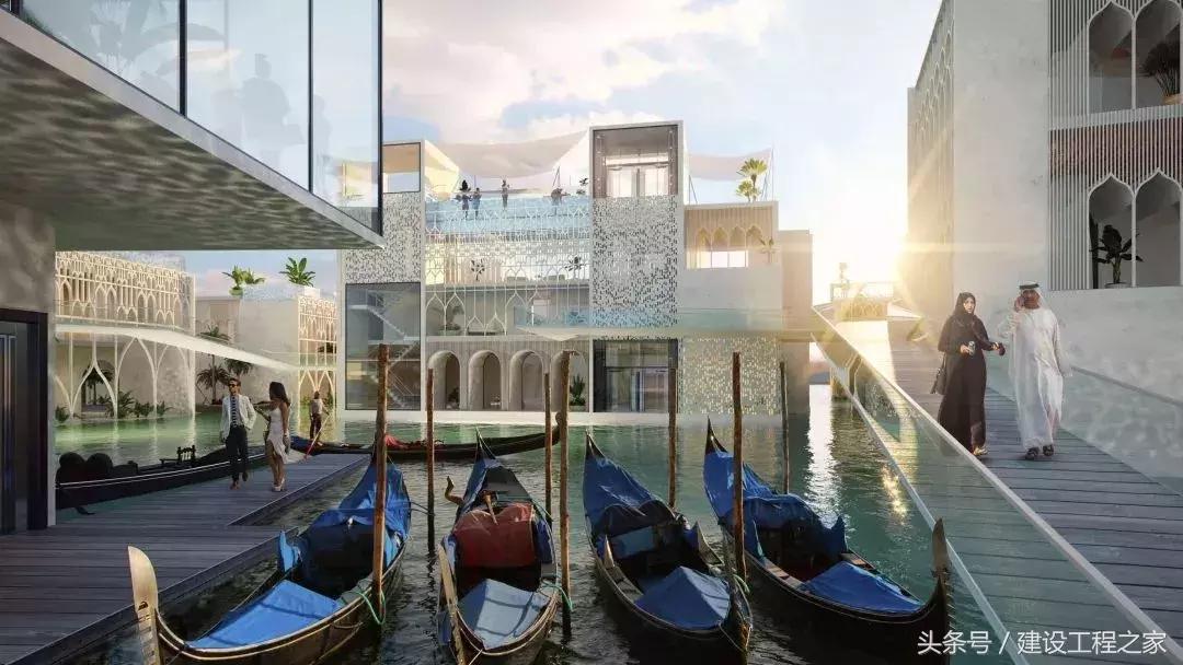 迪拜人工岛建造,迪拜新修的岛屿建筑