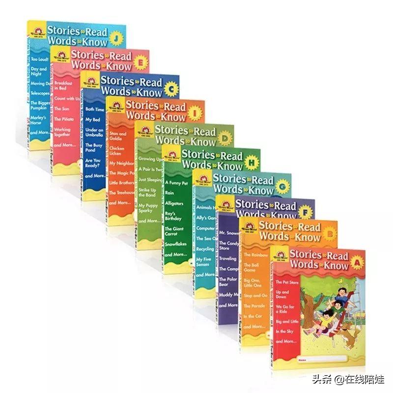 精品：美国40年历史教辅品牌Evan-Moor出品的小学英语阅读练习册