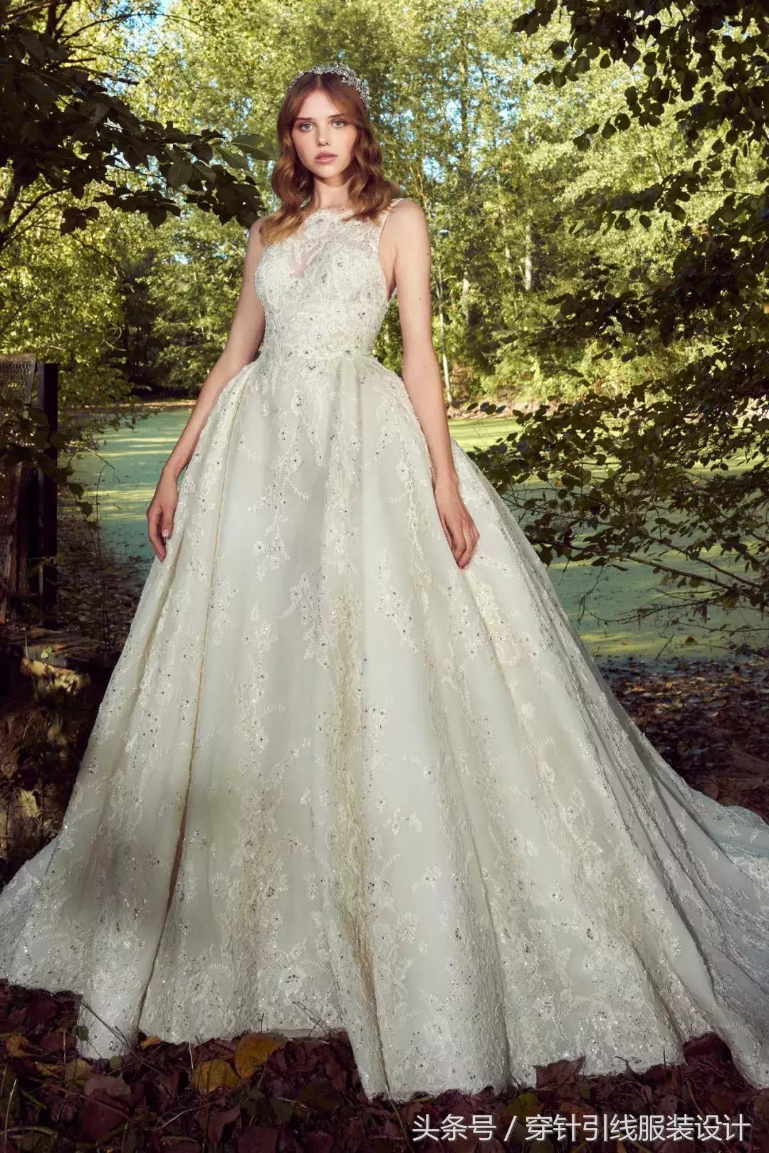 2018婚纱时尚造型趋势,2019婚纱礼服款式流行趋势