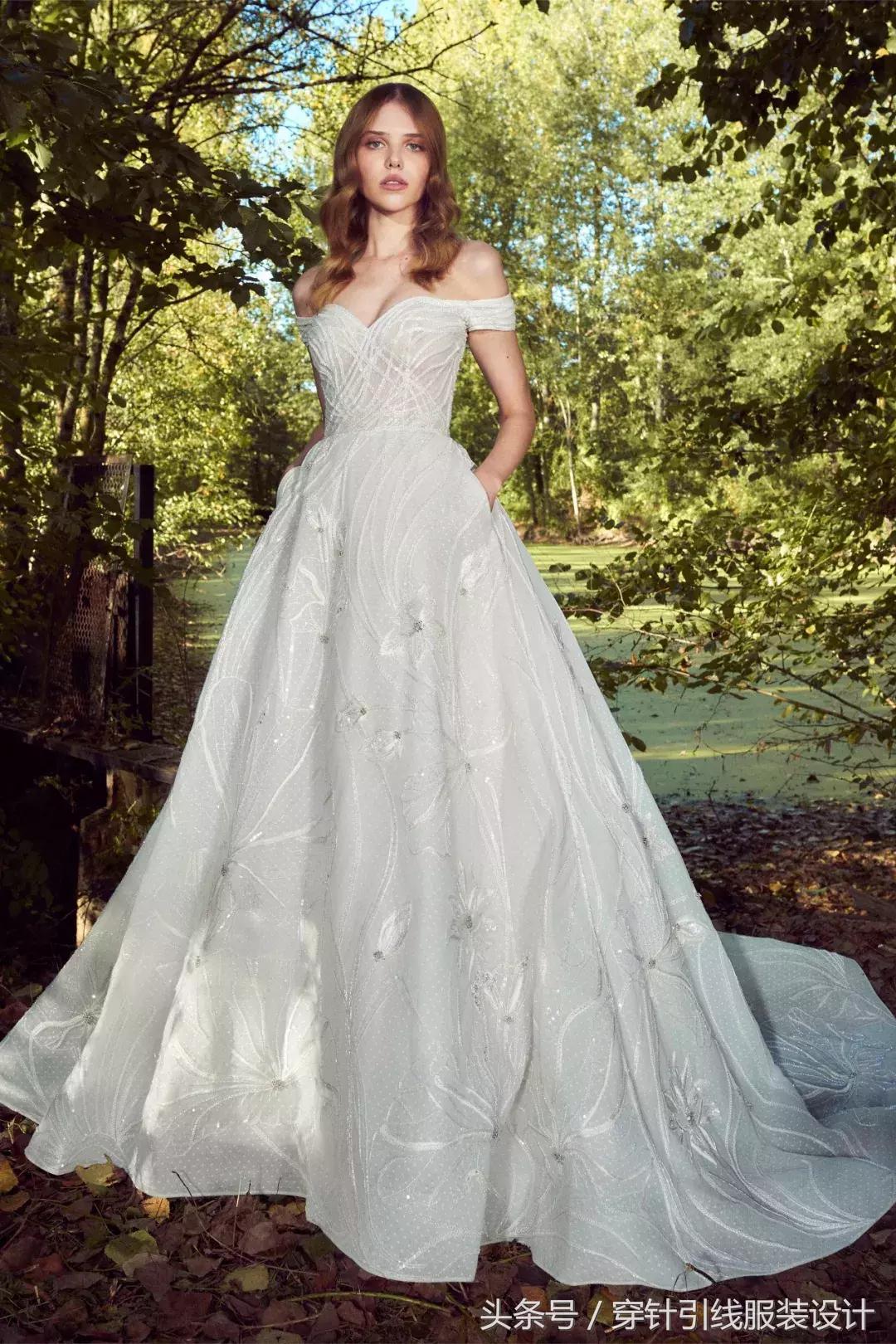 2018婚纱时尚造型趋势,2019婚纱礼服款式流行趋势