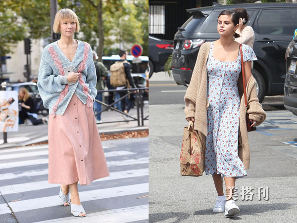 四种很适合搭配连衣裙的外套，这个秋天让你时髦又省心的出街