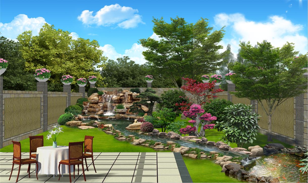 庭院假山鱼池施工步骤,假山鱼池制作教程全过程