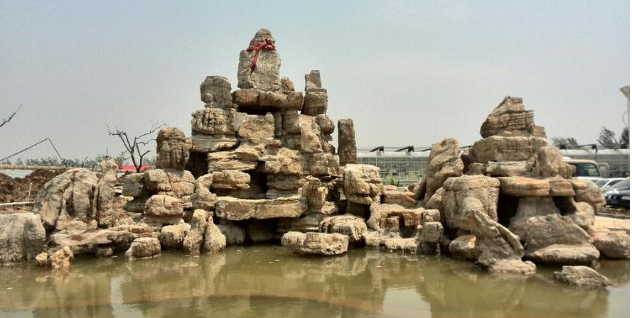 家里小假山怎么制作,如何自己在院子里做个小假山