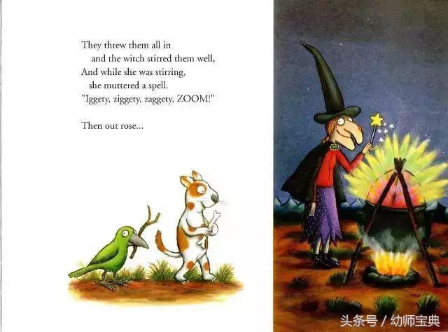 女巫扫帚万圣节,女巫扫帚排排坐绘本拓展素材