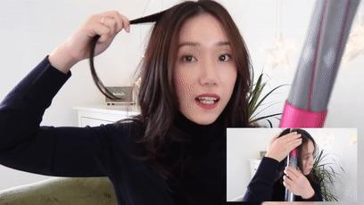 戴森卷发棒hs01跟hs05吹干更快,戴森短的卷发棒和长的卷发棒测评