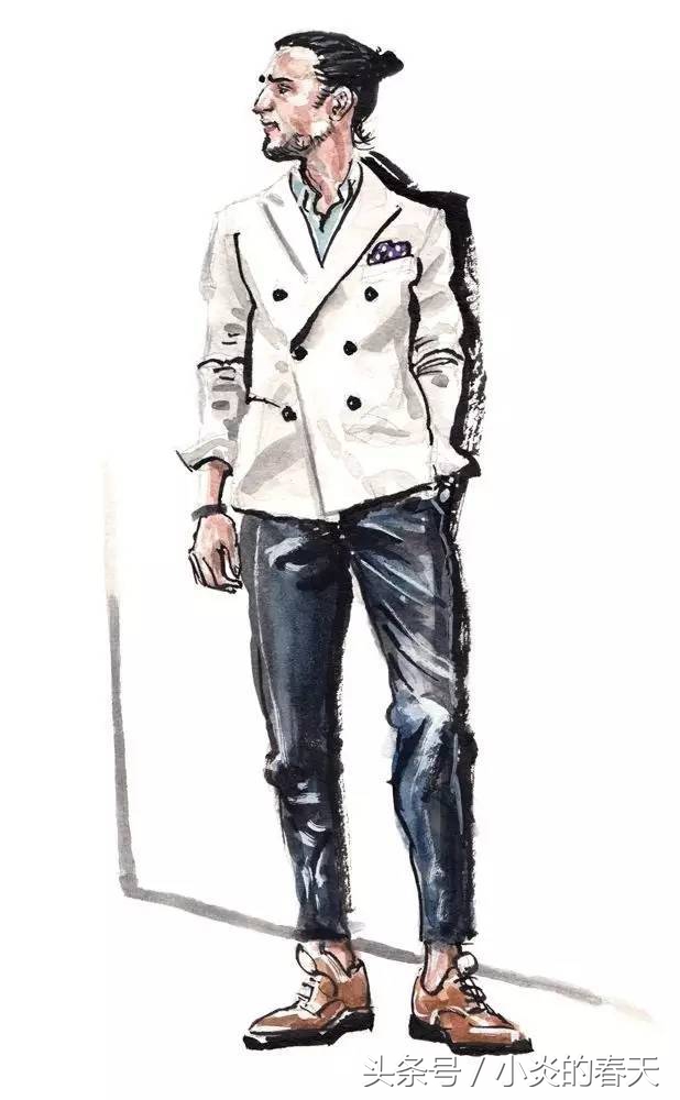 又时髦又帅气的发型穿搭男,帅哭男孩造型