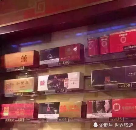 中国游客到日本消费,日本羽田机场免税店香烟价格