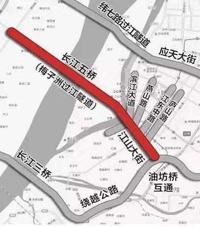 南京最新过江通道,南京江北过江通道