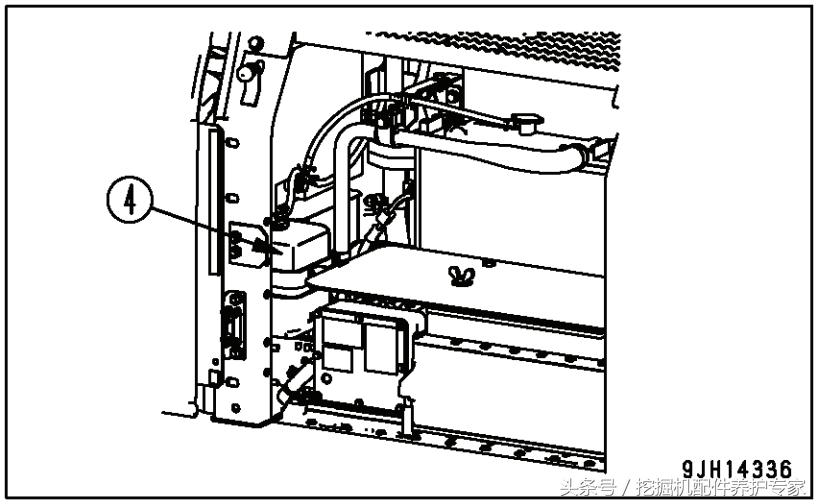 小松56挖掘机换防冻液教程,小松挖掘机防冻液长期不换