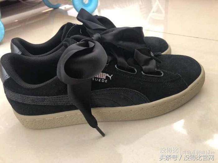 puma蝴蝶结板鞋,puma彪马蕾哈娜板鞋正品厚底