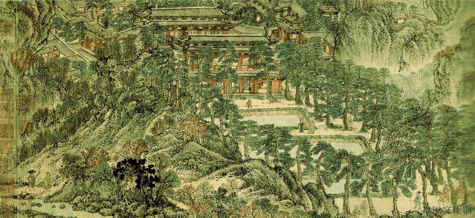 用铅笔画五元山水画,五元山水画