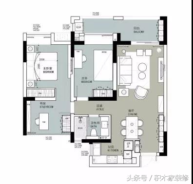 北京百环家园89平小户型，花10万就可打造美美的北欧风，超乎想象