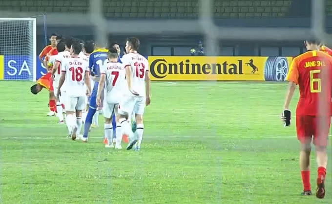 中国0-0塔吉克斯坦全场回放,中国队1比0塔吉克斯坦