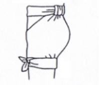 三角巾的包扎使用方法视频,风帽式三角巾包扎