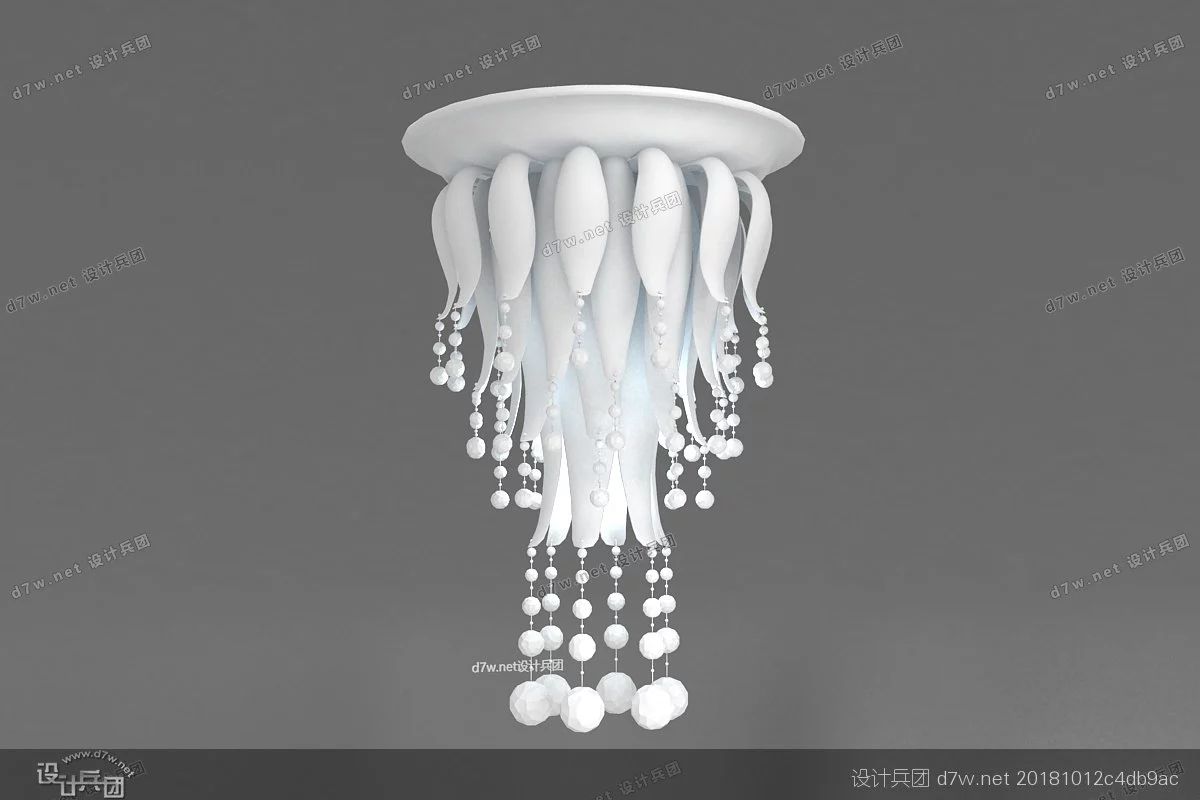 软装小吊灯,好看的现代吊灯3d模型