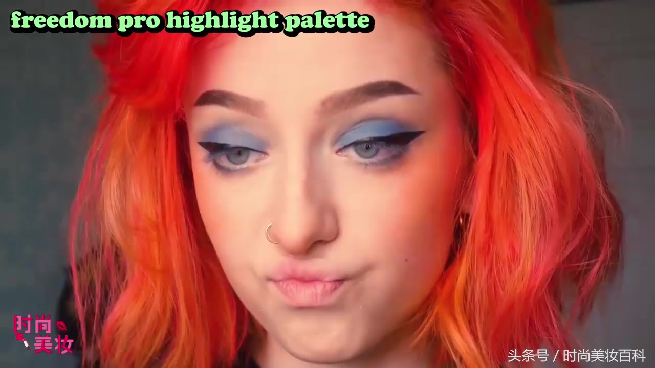 让妆容更精致的化妆技巧,圆脸单眼皮肿眼泡妆容欧美妆