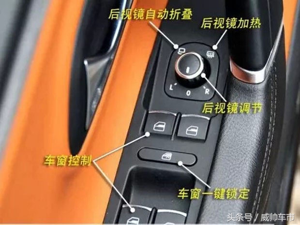 汽车内部按钮功能详解,汽车内各种按钮功能说明