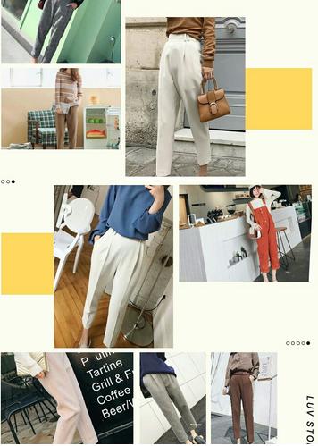 裤装的时髦搭配技巧,裤装搭配参考